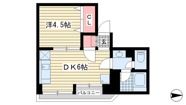 甲南アセットトーア・ハイツ|神戸市中央区山本通(神戸市営地下鉄線三宮駅)のマンション間取 甲南アセットトーア・ハイツ|神戸市中央区山本通(神戸市営地下鉄線三宮駅)のマンション間取