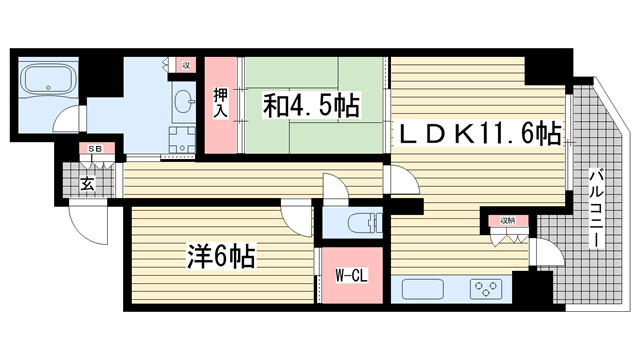アーバネックス元町通|神戸市中央区元町通(神戸市営地下鉄海岸線みなと元町駅)のマンション間取 アーバネックス元町通|神戸市中央区元町通(神戸市営地下鉄海岸線みなと元町駅)のマンション間取