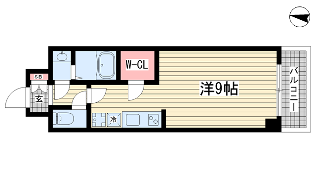 アプリーレ元町ウエスト|神戸市中央区花隈町(神戸高速線花隈駅)のマンション間取 アプリーレ元町ウエスト|神戸市中央区花隈町(神戸高速線花隈駅)のマンション間取